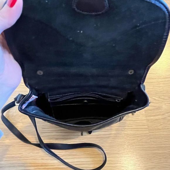 Dooney & Bourke Black Leather Crossbody Bag - Picture 6 of 11